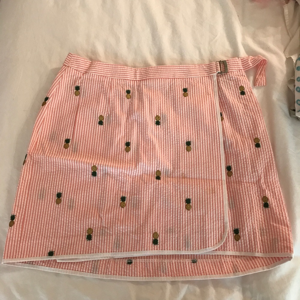 Brooks Brothers Seersucker Skirt
